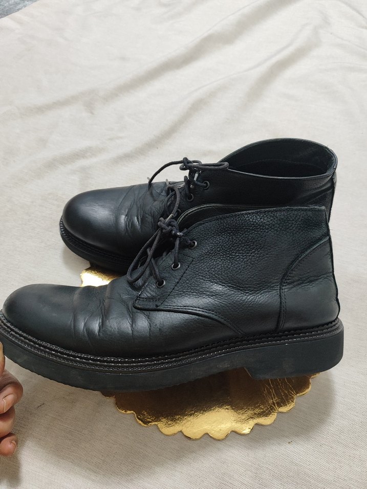 Klasik Siyah Bağcıklı Erkek Bot - Görsel 2