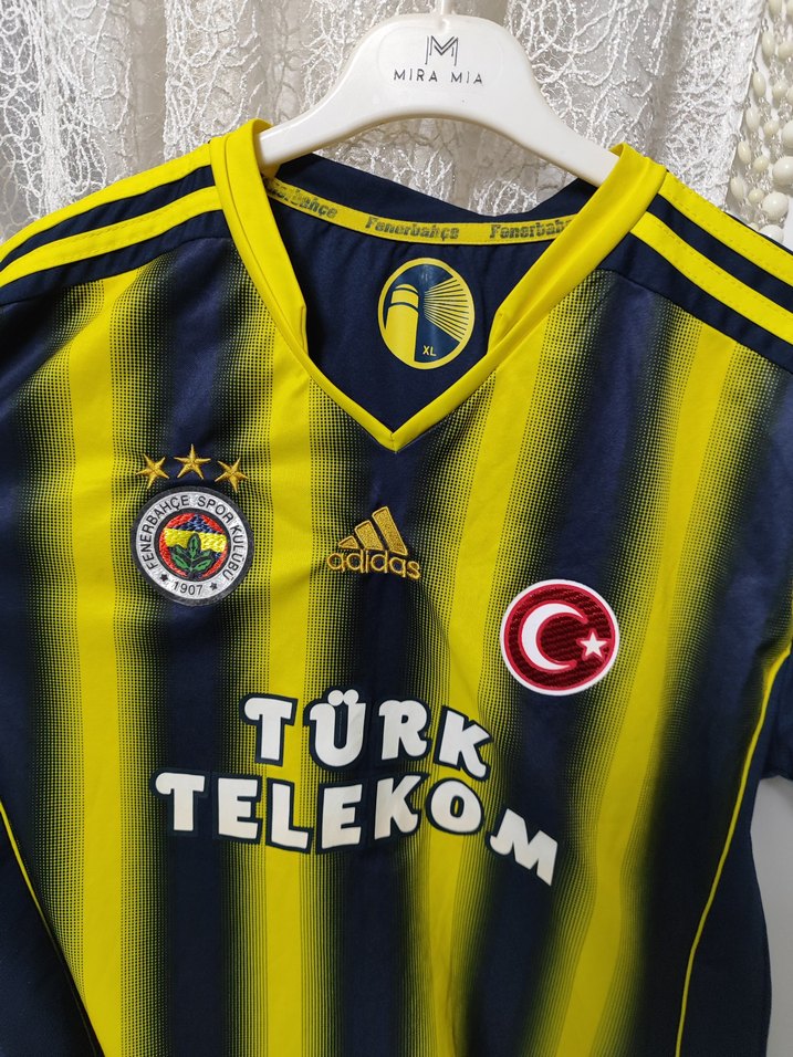 Sarı-Lacivert Erkek Kısa Kollu Spor Forma - Görsel 2