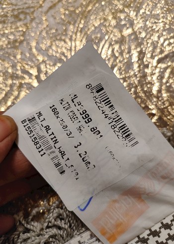 Bohem Tarzı Altın rengi Halı - Görsel 11