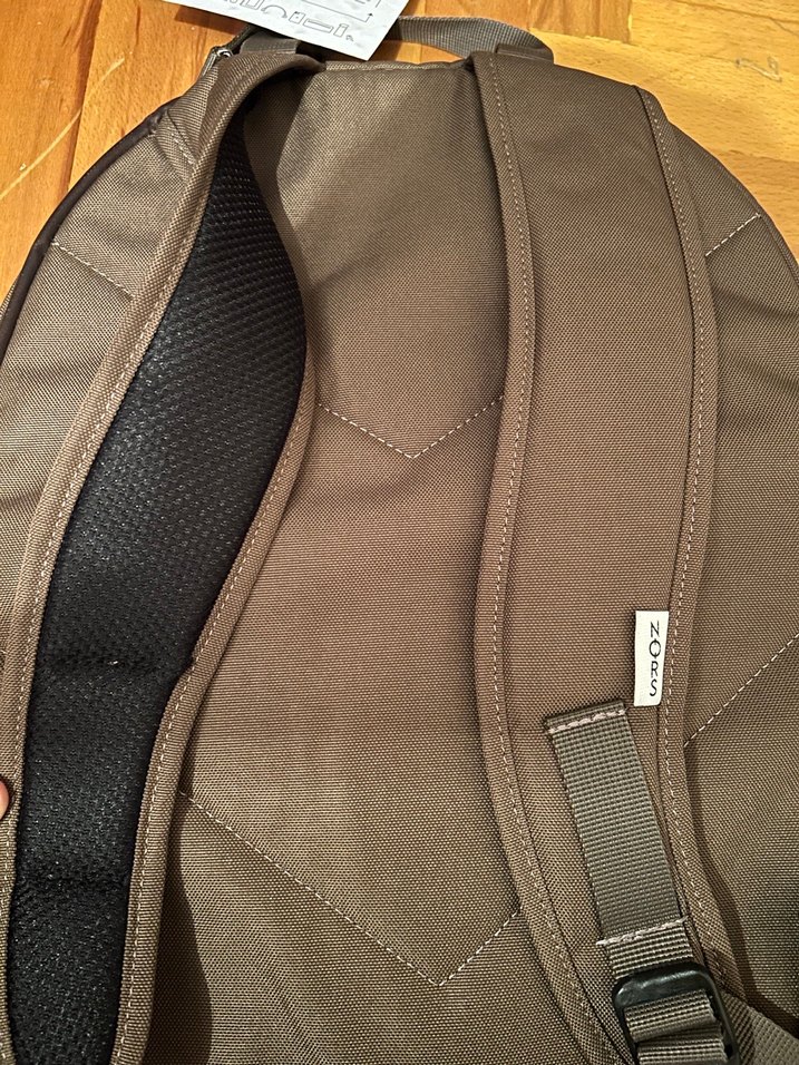 Kahverengi Deri Kadın Sırt Çantası - Görsel 3