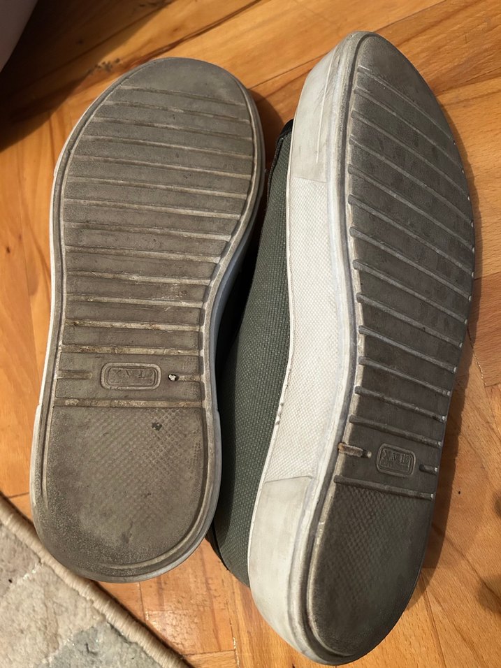 Kadın Gri Bağcıklı Spor Ayakkabı - Görsel 4