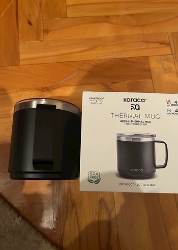 Karaca Siyah Termal Kupa 420cl - Görsel 3