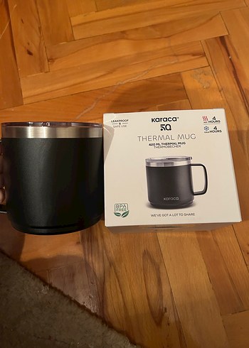 Karaca Siyah Termal Kupa 420cl - Görsel 2