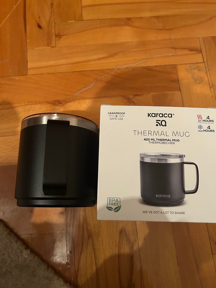 Karaca Siyah Termal Kupa 420cl - Görsel 3