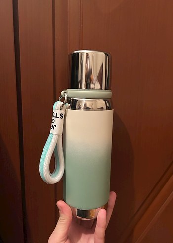 Karaca INOXIS 550 ml Termos Yeşil - Görsel 3