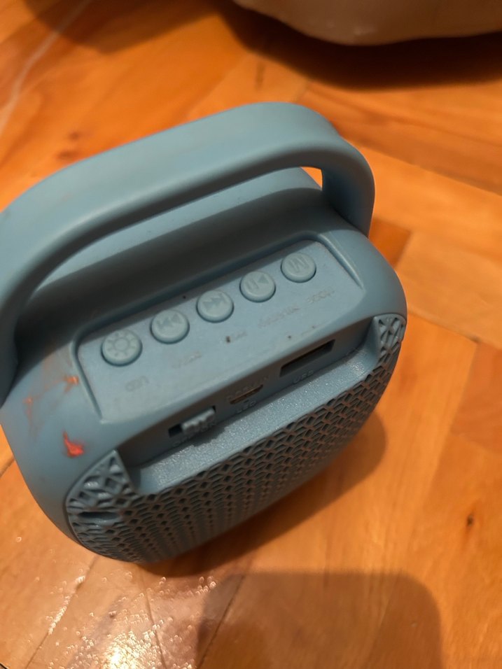 Renkli Taşınabilir Bluetooth Hoparlör - Görsel 2