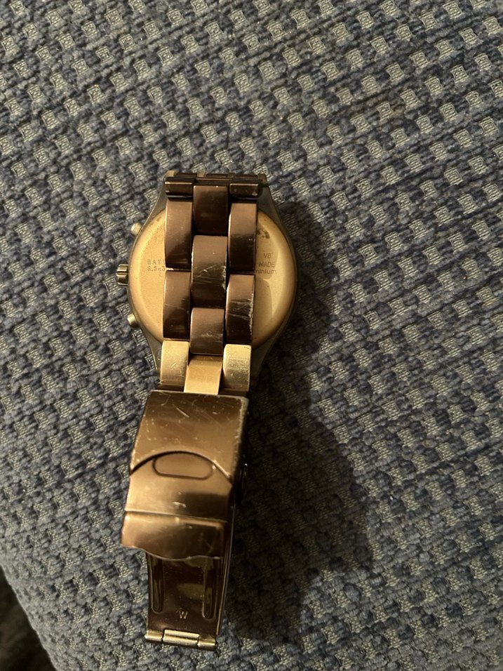 Koyu Altın Renk Vintage Kadın Saati - Görsel 3