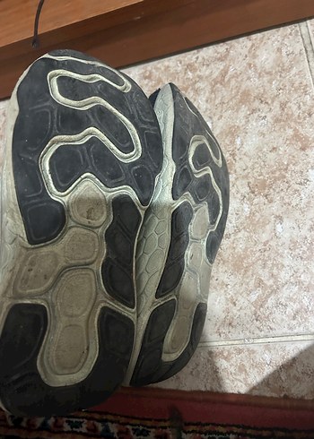 Gri Spor Ayakkabı - Dolgu Topuk, - Görsel 4