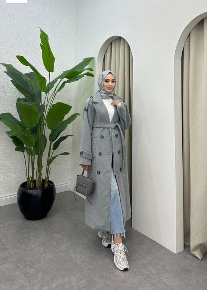 Buqetoffical kaşe kaban evoze apoletli - Görsel 2