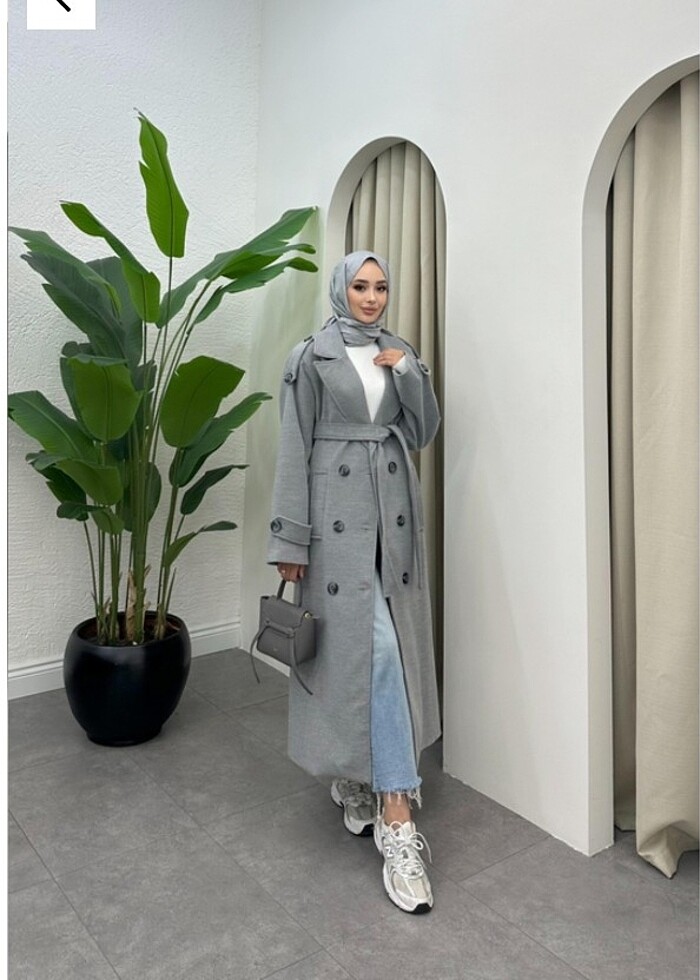 Buqetoffical kaşe kaban evoze apoletli - Görsel 4