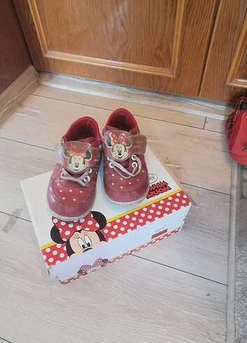 Kiz çocuk minnie mouse spor ayakkabı