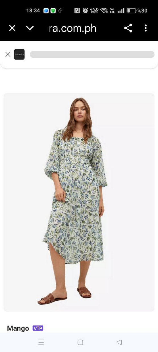 Bohem Renkli Mini Elbise - Görsel 3