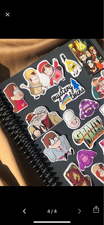 Beden Renk Sticker Seti