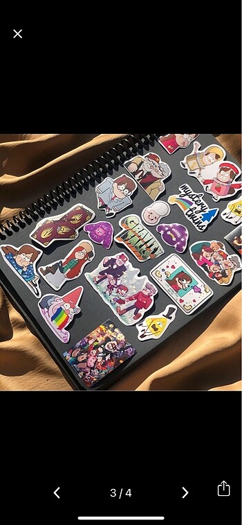 Beden Sticker Seti