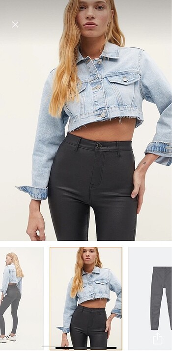 32 Beden Stradivarius Mumlu Pantolon