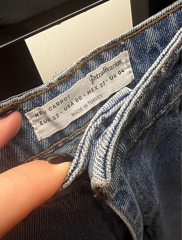 32 Beden Stradivarius 32 Beden Mom Jean