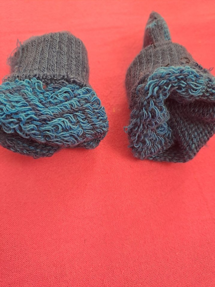 Nakışlı Örgü Eldiven - Görsel 4