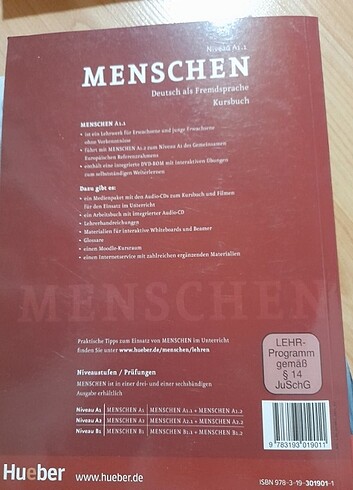Beden almanca baslangic / beginner seviye menschen