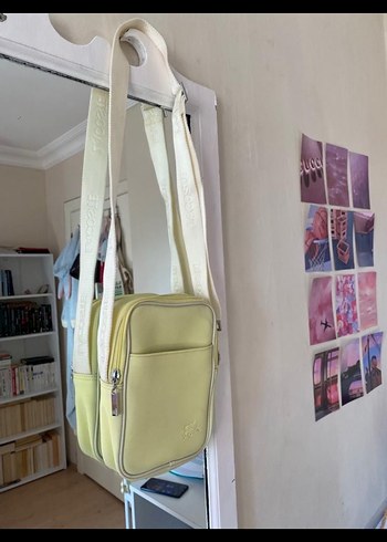 Pastel Sarı Kadın Çapraz Çanta