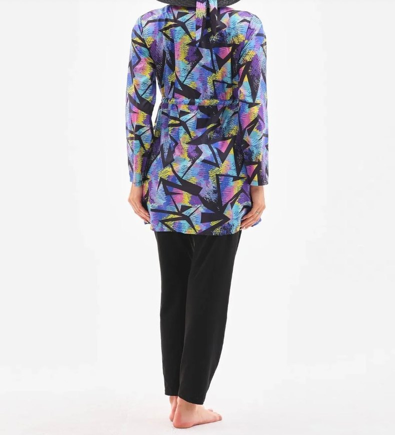 Fermuarlı Tesettür Mayo - Görsel 2