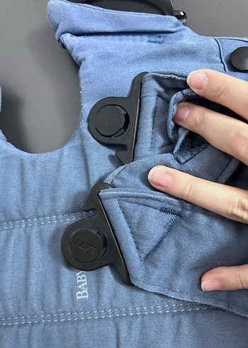 BabyBjörn Mini Bebek Taşıyıcı - mavi - Görsel 5