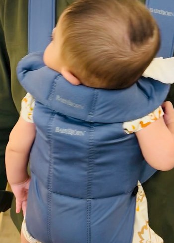 Diğer BabyBjörn Mini Bebek Taşıyıcı - mavi