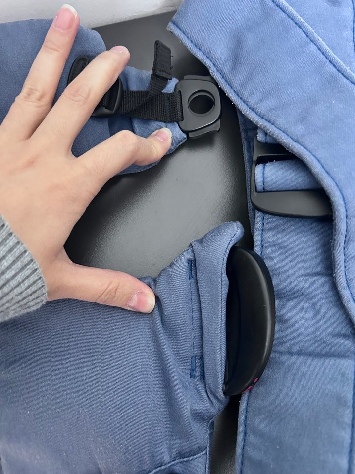 BabyBjörn Mini Bebek Taşıyıcı - mavi - Görsel 4