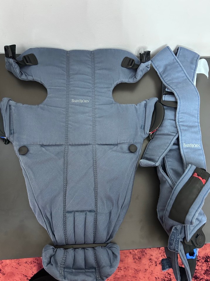 BabyBjörn Mini Bebek Taşıyıcı - mavi - Görsel 3