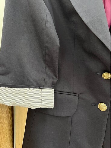 s Beden lacivert Renk Kumaş blazer