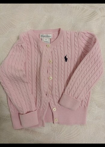 Polo Ralph Lauren Pembe Orgu Triko Hirka