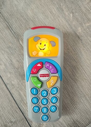 Fisher price eğitici köpekciğin uzaktan kumandası