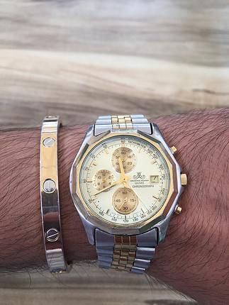 maister anker chronograph saat