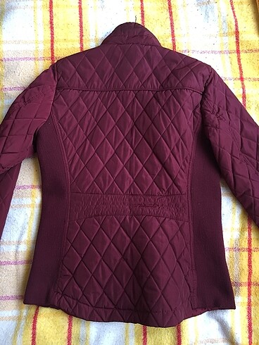 38 Beden bordo Renk Kapitone Model Mevsimlik Ceket Mont