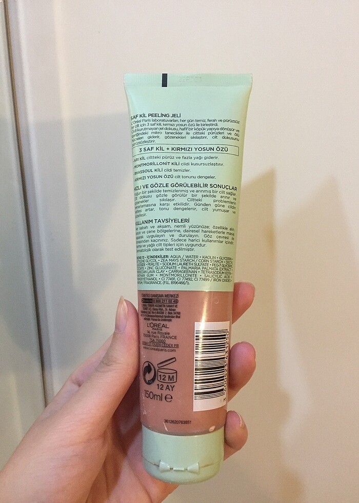 Loreal Paris Saf Kil Peeling jeli - Görsel 2