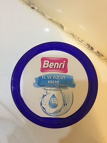 Benri El Yüz Vücut Kremi