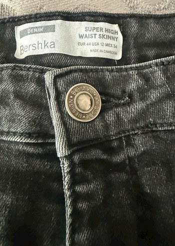 Bershka Normal Boy Kadın Denim Jean