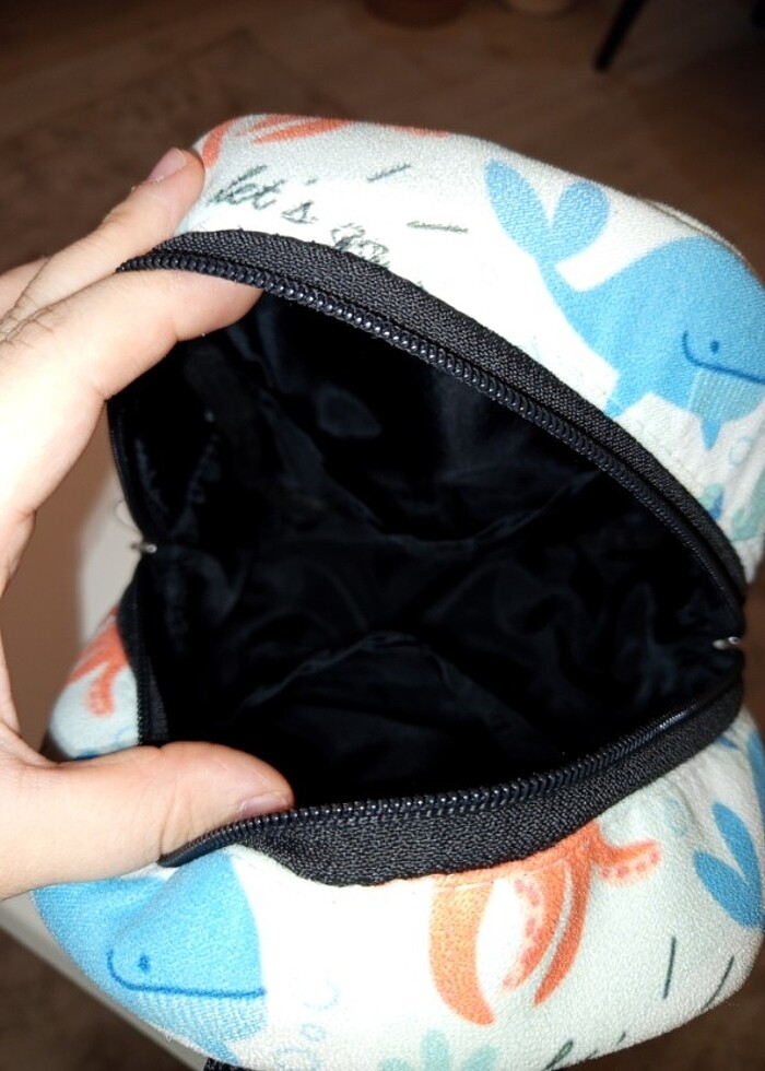 Denizaltı desenli himini çanta - Görsel 3