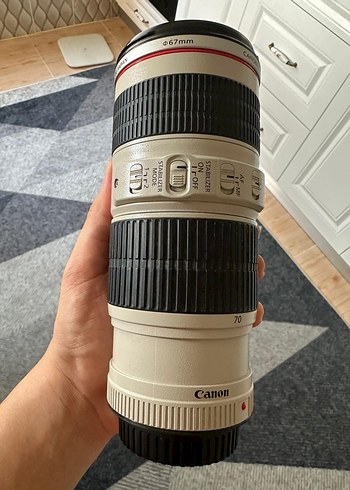 Canon 70-200mm Telefoto Kamera Objektifi