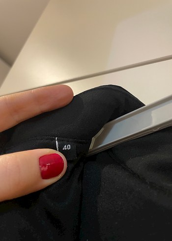 l Beden Siyah aksesuarlı şık abiye elbise