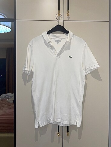Lacoste erkek beyaz tişört