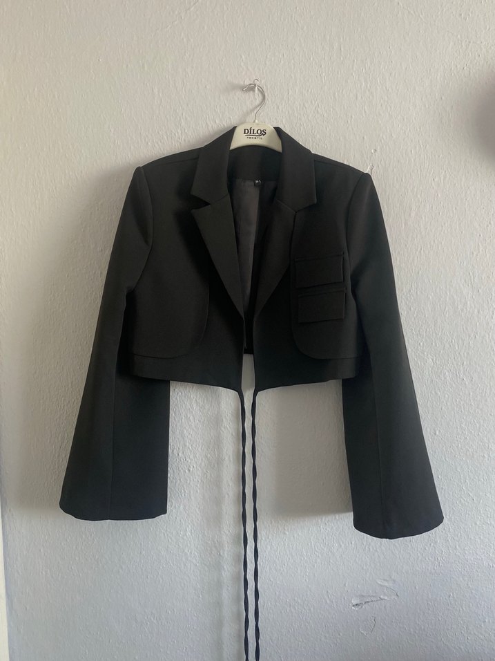Blezer kısa  ceket - Görsel 2