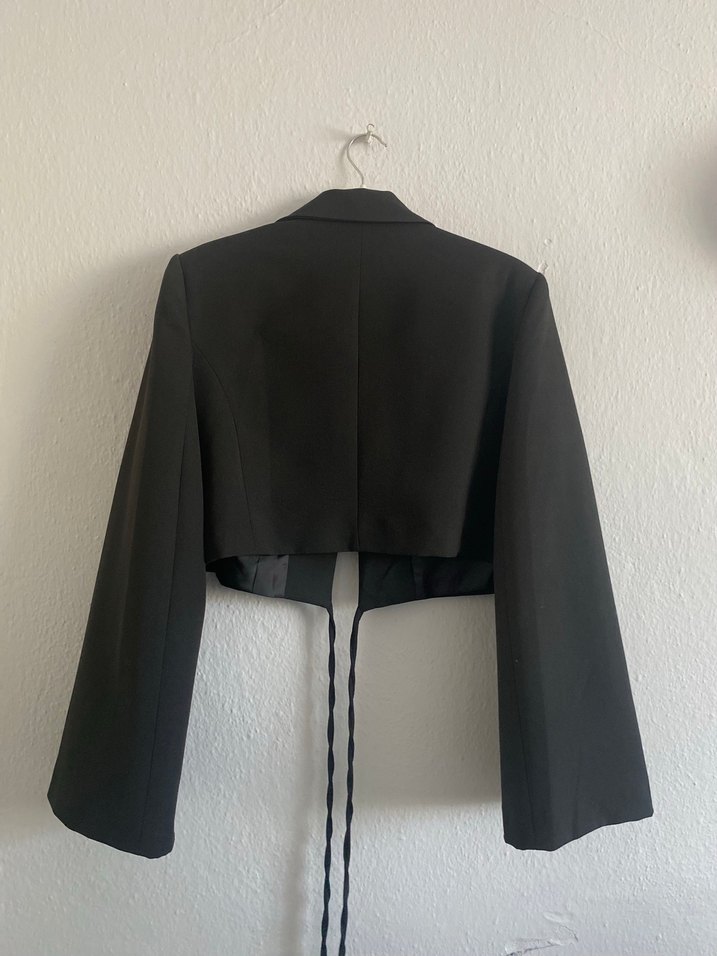 Blezer kısa  ceket - Görsel 3