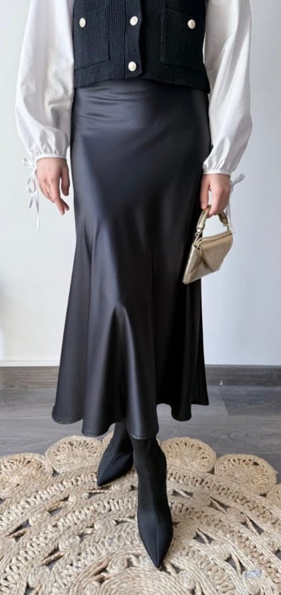 Uzun Saten etek - Görsel 2