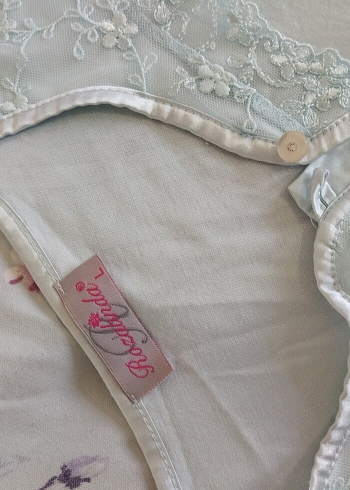 Sabahlikli lohusa pijama takimi - Görsel 4