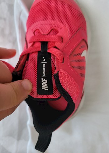 21 Beden pembe Renk Pembe kız bebek Spor Ayakkabı Velcro Bantlı