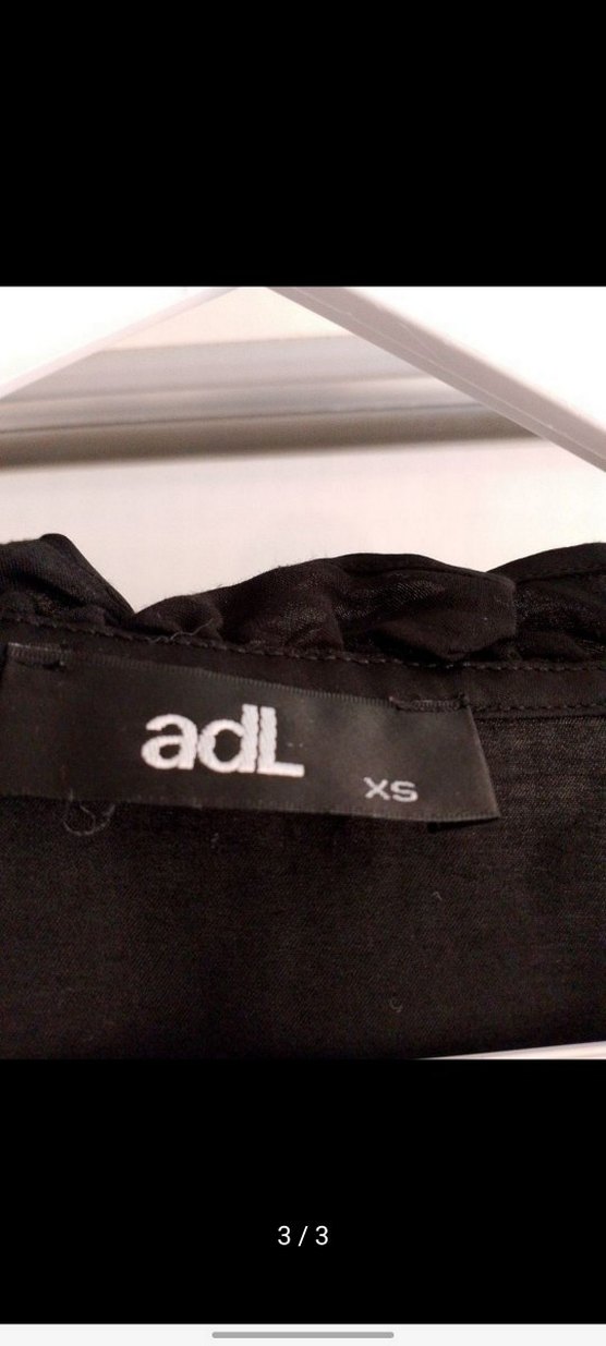 Siyah Düğmeli Uzun Kollu Kadın Gömlek - Görsel 3