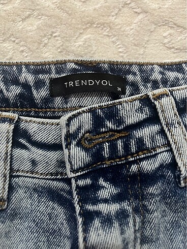 34 Beden Trendyol Straight Jean