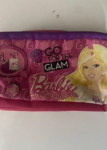 Barbie Pembe Parlak Desenli Kalemlik