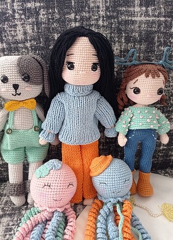 Amigurumi bebekler 