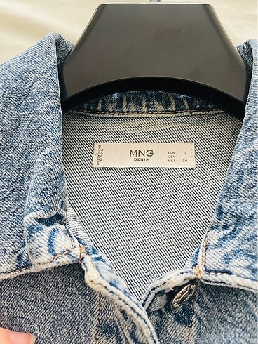 36 Beden Mango denim elbise